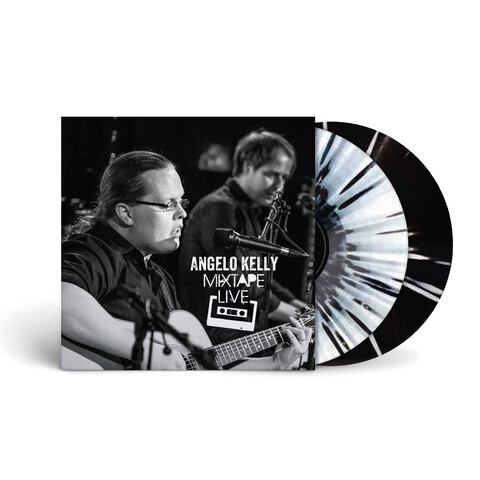 Mixtape Live by Angelo Kelly - White & Black Splattered Vinyl 2LP - shop now at Angelo Kelly store